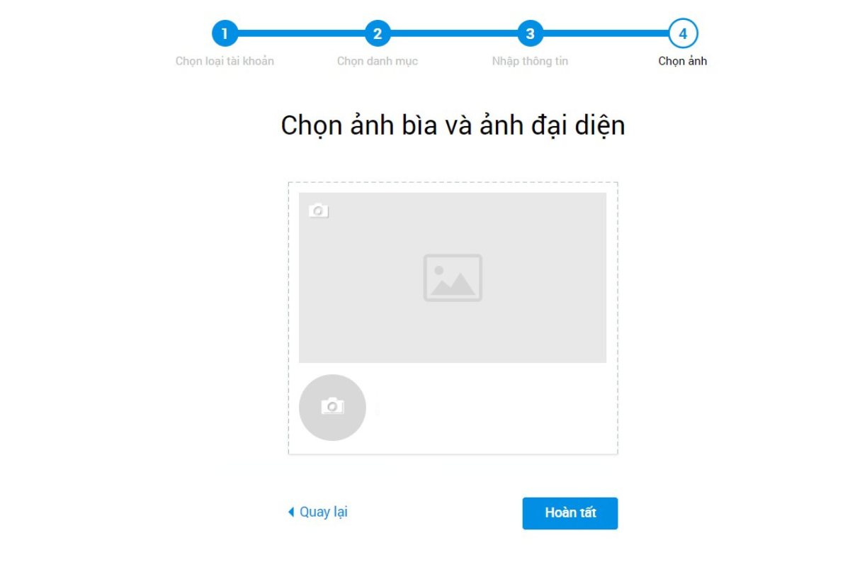 Chọn ảnh đại diện cho doanh nghiệp